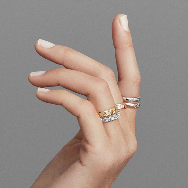 حلقه ازدواج ، دورنگ - Lacrima - Image 3