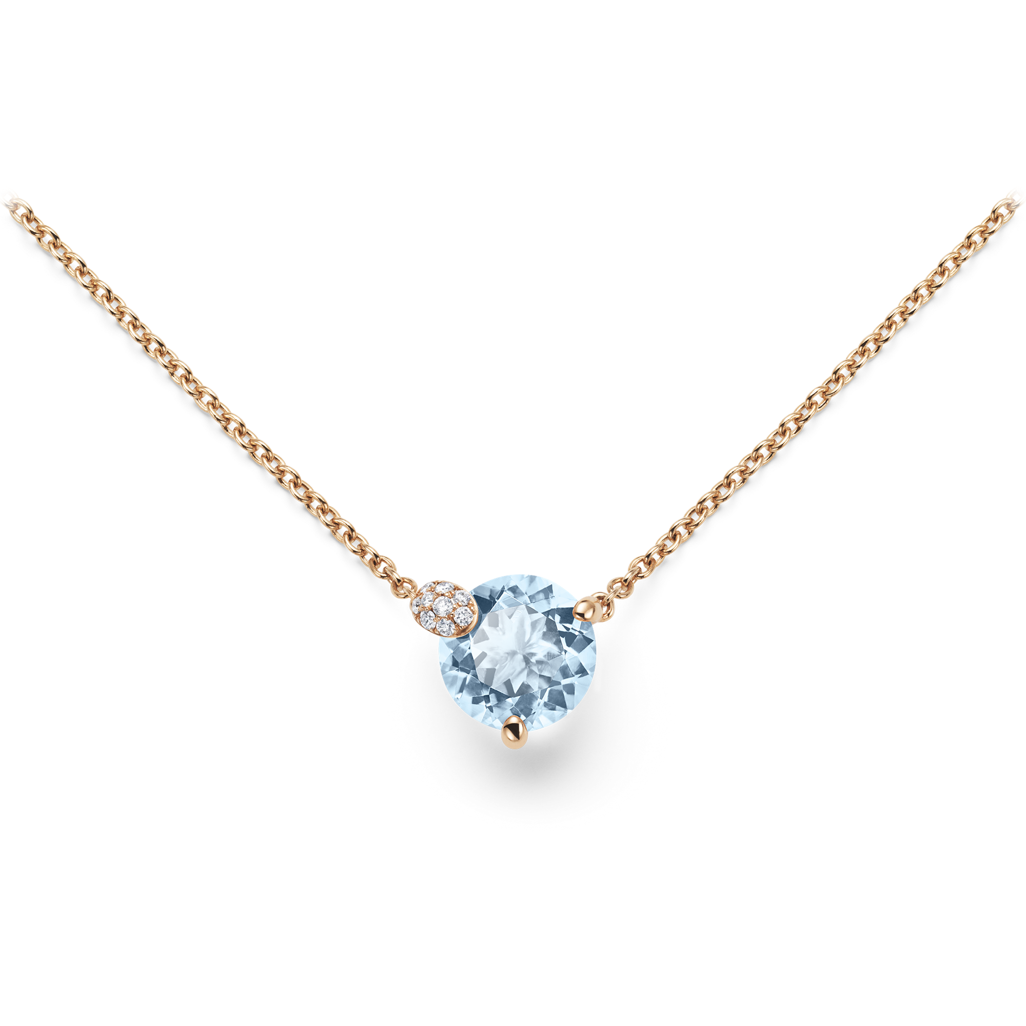 Collier, rose gold - Peekaboo