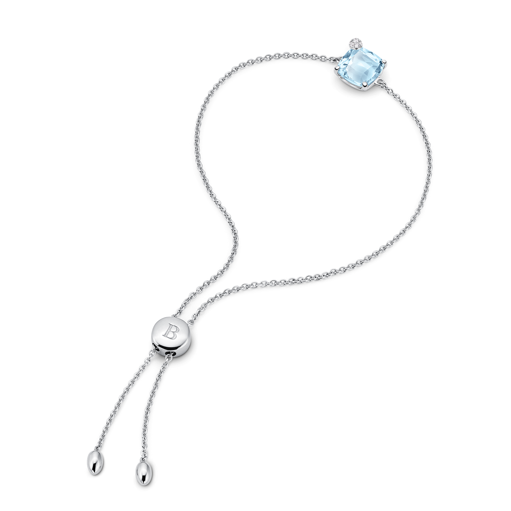 Bracelet, white gold - Peekaboo